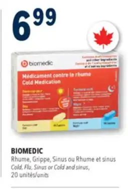 Familiprix Biomedic day/night cold medication caplets combo pack 20un offer