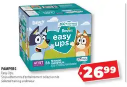 Familiprix PAMPERS, Easy-Ups, Selected training underwear offer