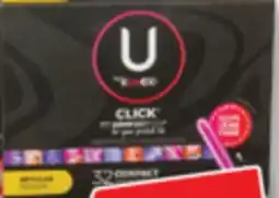 Familiprix U by KOTEX, Selected tampons, liners or pads offer