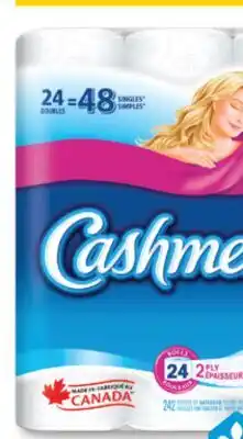 Familiprix CASHMERE, Bathroom tissue, 24 double rolls offer