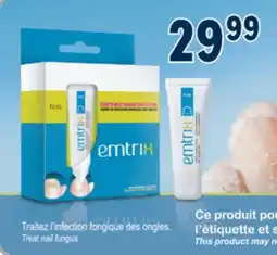 Familiprix EMTRIX, Treats nail fungal infections, 10 ml offer