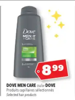 Familiprix DOVE or DOVE MEN CARE, Selected hair products offer