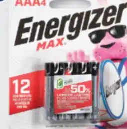 Familiprix ENERGIZER, MAX, Selected alkaline batteries offer