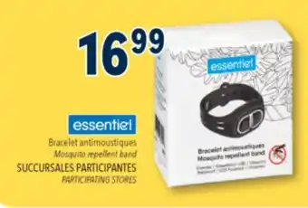 Familiprix ESSENTIEL, Mosquito repellent band offer