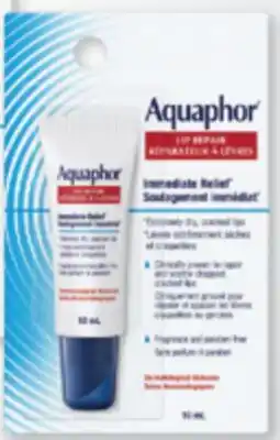 Familiprix EUCERIN, Aquafor, Lip repair, balm 2 x 4,8 g or ointement, 10 ml offer