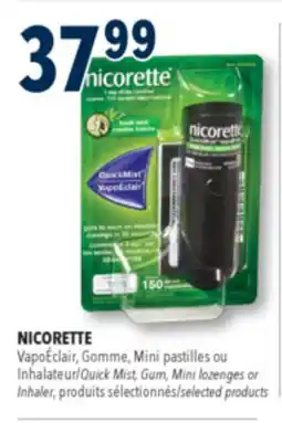 Familiprix NICORETTE, Quick Mist, selected products offer