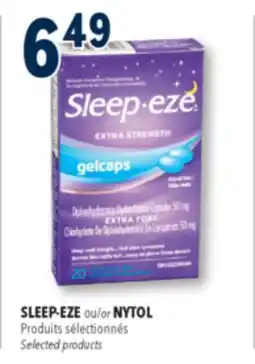 Familiprix SLEEP-EZE Selected products offer