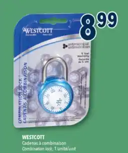 Familiprix WESTCOTT Combination lock, 1unit offer