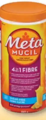 Familiprix METAMUCIL, Fibre therapy, selected products offer