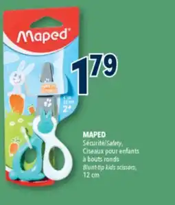 Familiprix MAPED Safety, Blunt-tip kids scissors, 12 cm offer