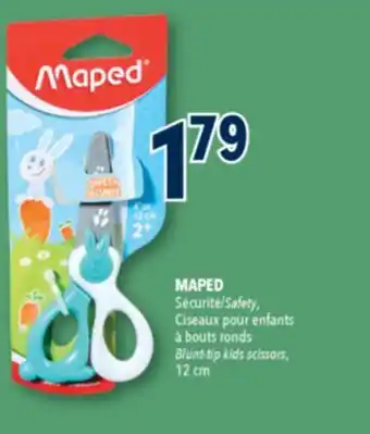 Familiprix MAPED Safety, Blunt-tip kids scissors, 12 cm offer