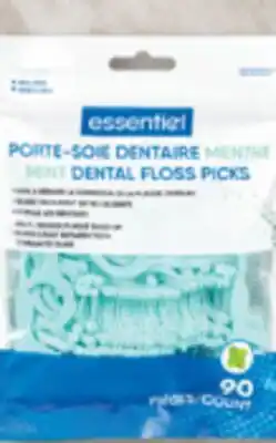 Familiprix ESSENTIEL, Selected buccal products offer