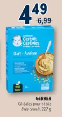Familiprix GERBER Baby cereals, 227 g offer