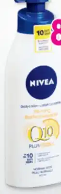 Familiprix NIVEA, Selected care products offer