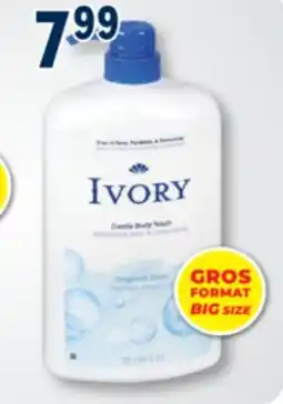 Familiprix IVORY Mild and gentle body wash, 1,03 or Soap, 10 x 90 g offer