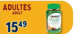 Familiprix CENTRUM, Selected vitamin and mineral supplements offer