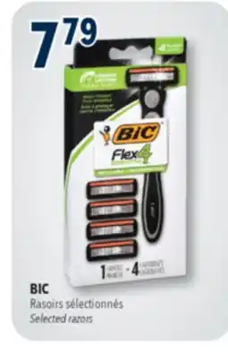 Familiprix BIC Selected razors offer