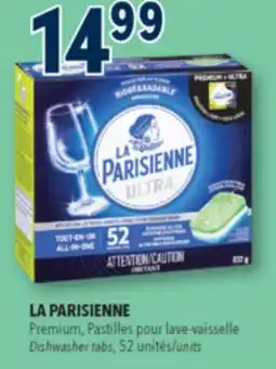 Familiprix LA PARISIENNE, Dishwasher tabs, 52 units offer