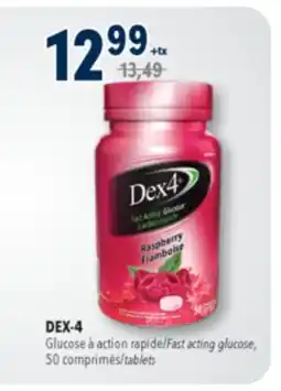 Familiprix DEX-4, Fast acting glucose, 50 tablets offer