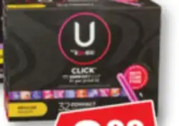 Familiprix U by KOTEX, Tampons, Selected tampons offer