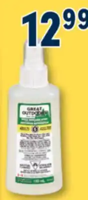 Familiprix Great Outdoors insect repellent spray for adults 150ml offer