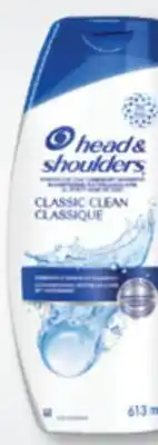 Familiprix Head & Shoulders classic clean shampoo 613ml offer