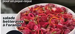 Metro SALADE BETTERAVES À L'ORANGE offer