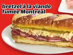 Metro BRETZEL À LA VIANDE FUMÉE MONTRÉAL offer