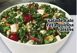 Metro SALADE KALE FÉTA QUINOA RAISINS offer