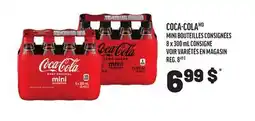 Metro COCA-COLA MINI BOUTEILLES CONSIGNÉES offer