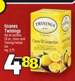 Metro TISANES TWININGS | TWININGS HERBAL TEA offer