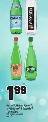 Metro PERRIER, MAISON PERRIER, S. PELLEGRINO & ESSENTIA offer