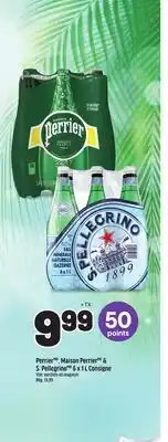 Metro PERRIER, MAISON PERRIER & S. PELLEGRINO offer
