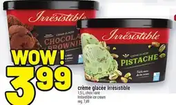Metro CRÈME GLACÉE IRRÉSISTIBLE | IRRÉSISTIBLE ICE CREAM offer