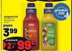 Metro VINAIGRETTE KRAFT | KRAFT SALAD DRESSING offer