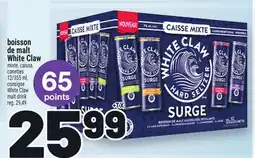 Metro BOISSON DE MALT WHITE CLAW | WHITE CLAW MALT DRINK offer