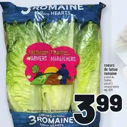Metro COEURS DE LAITUE | ROMAINE ROMAINE HEARTS offer