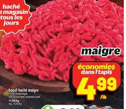 Metro BOEUF HACHÉ MAIGRE | LEAN GROUND BEEF offer