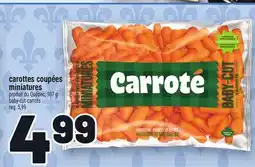 Metro CAROTTES COUPÉES MINIATURES | BABY-CUT CARROTS offer