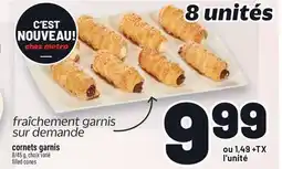 Metro CORNETS GARNIS | FILLED CONES offer