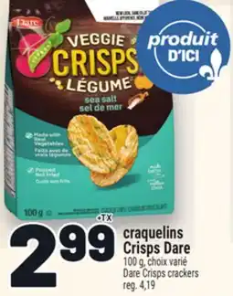 Metro CRAQUELINS CRISPS DARE | DARE CRISPS CRACKERS offer