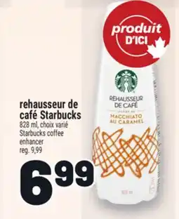 Metro REHAUSSEUR DE CAFÉ STARBUCKS | STARBUCKS COFFEE ENHANCER offer