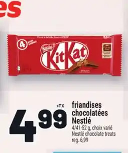 Metro FRIANDISES CHOCOLATÉES NESTLÉ | NESTLÉ CHOCOLATE TREATS offer