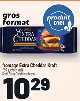 Metro FROMAGE EXTRA CHEDDAR KRAFT | KRAFT EXTRA CHEDDAR CHEESE offer