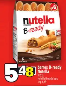 Metro BARRES B-READY NUTELLA | NUTELLA B-READY BARS offer