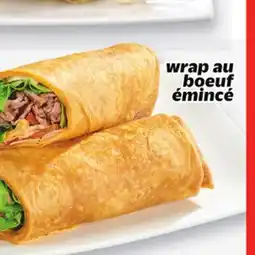 Metro WRAP AU BOEUF ÉMINCÉ offer