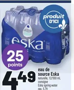 Metro EAU DE SOURCE ESKA | ESKA SPRING WATER offer