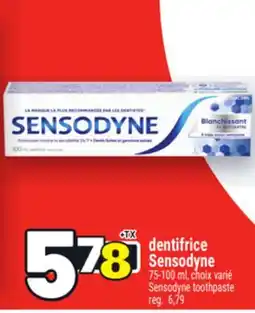 Metro DENTIFRICE SENSODYNE | SENSODYNE TOOTHPASTE offer
