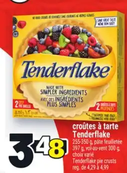 Metro CROÛTES À TARTE TENDERFLAKE | TENDERFLAKE PIE CRUSTS offer