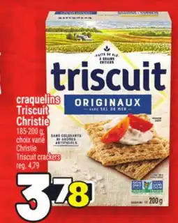 Metro CRAQUELINS TRISCUIT CHRISTIE | CHRISTIE TRISCUIT CRACKERS offer